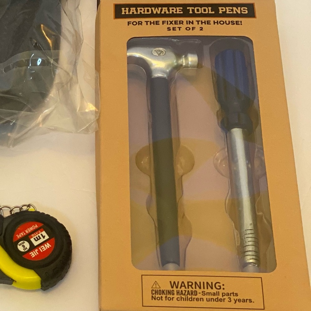 Father’s Day Mr. Fix It Bundle - Hat, Mini Screw Drivers, Tape Measurer, Pens - Picture 7 of 8